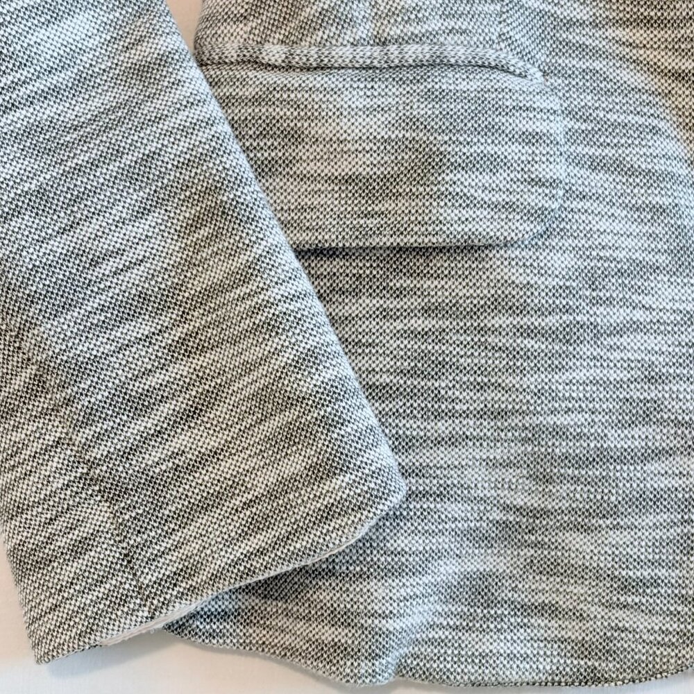 Anthropologie grey blazer Small polyester & cotton - Picture 7 of 10